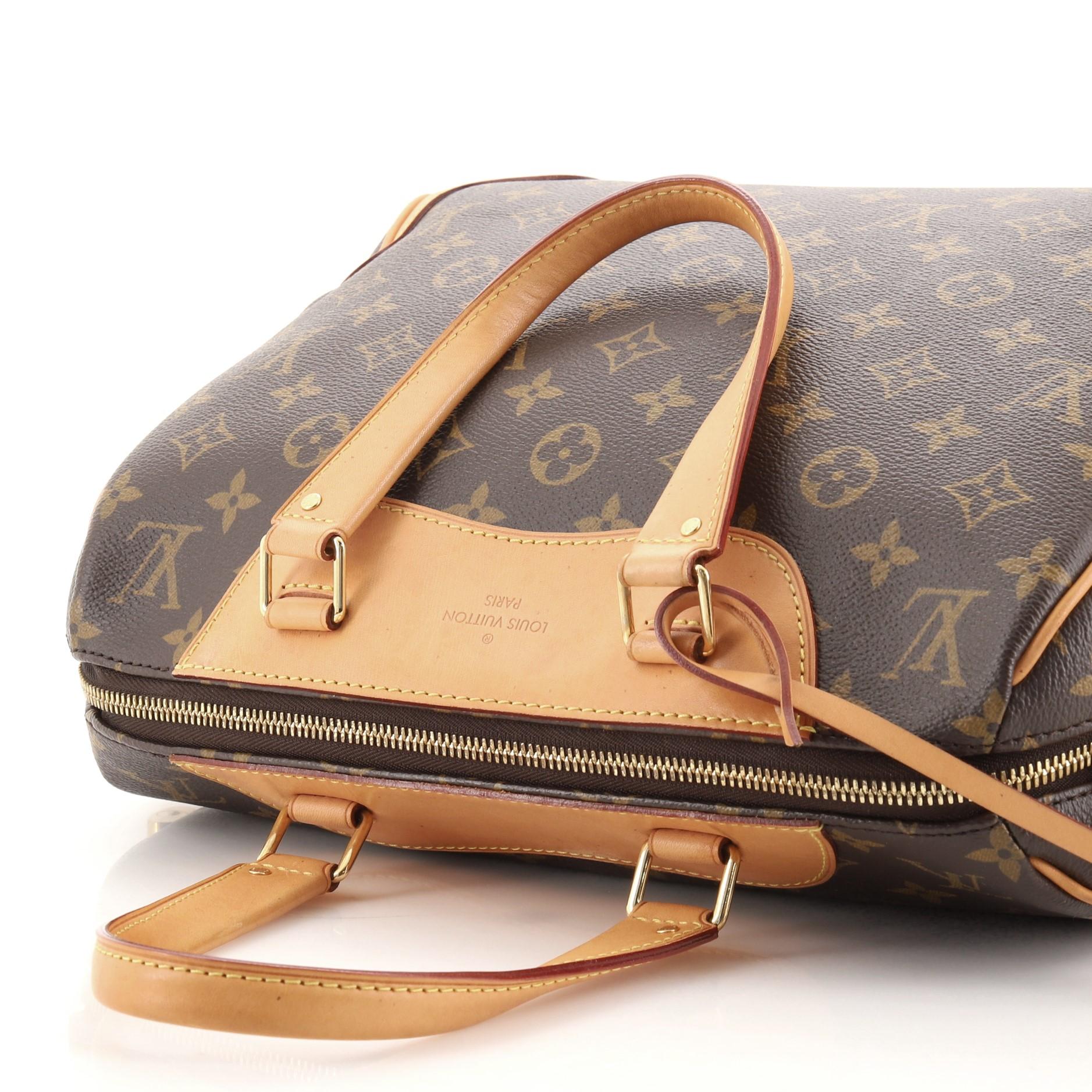 Louis Vuitton Retiro Handbag Monogram Canvas PM 1