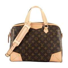 Louis Vuitton Retiro Handbag Monogram Canvas PM 
