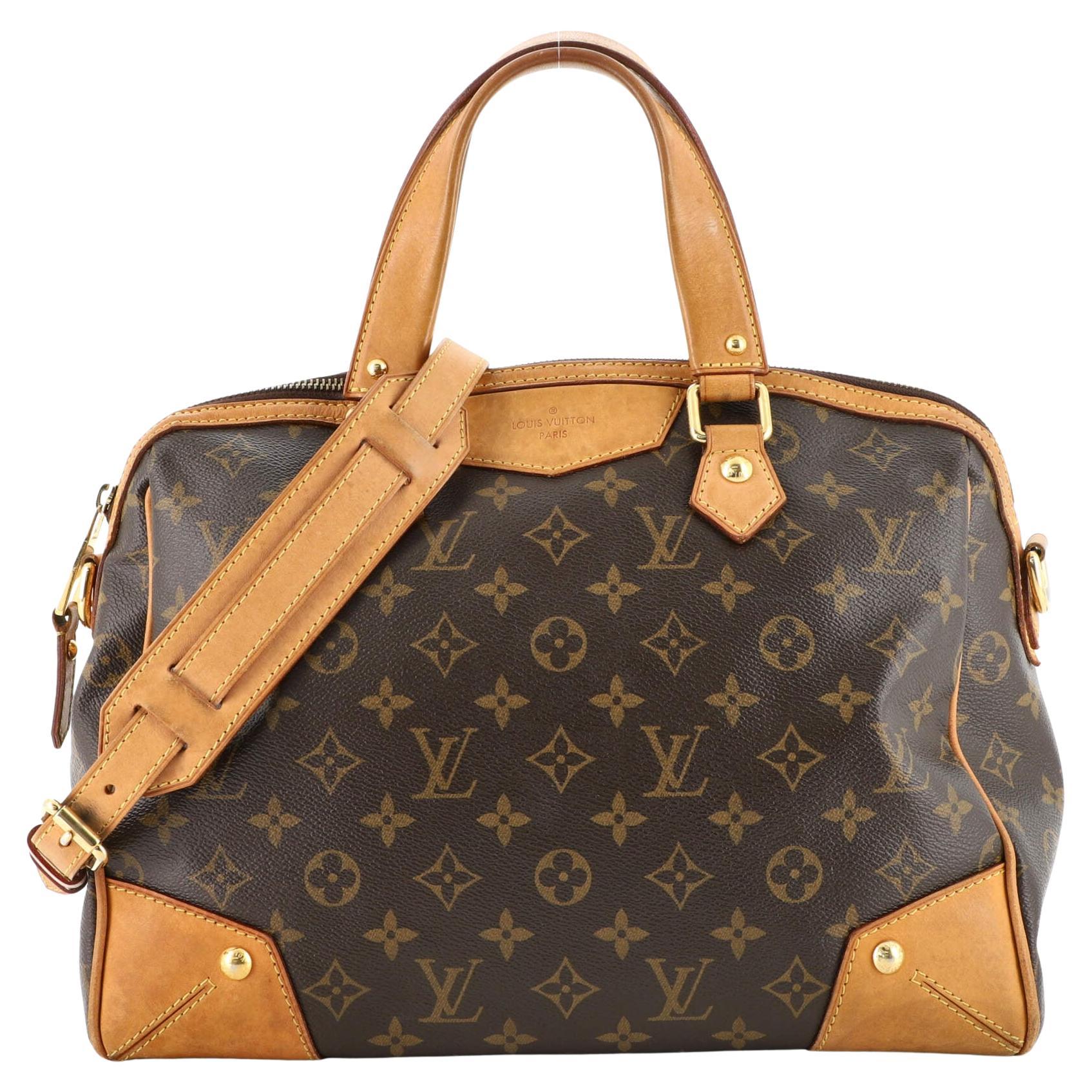 Louis Vuitton - Lv - Retiro Handbag Brown Monogram Canvas Pm W/ Shoulder  Strap Auction