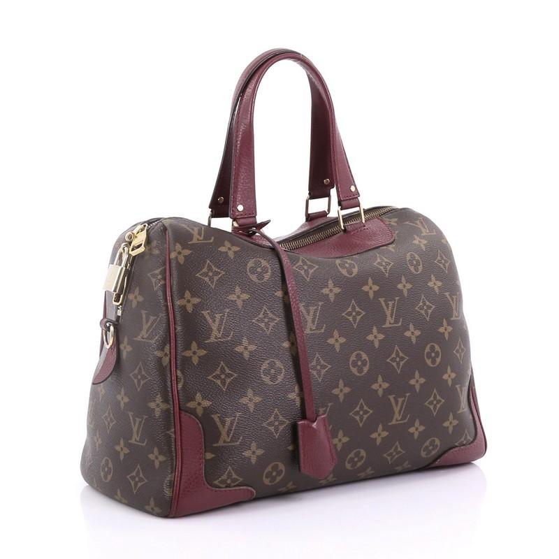 Black Louis Vuitton Retiro NM Handbag Monogram Canvas