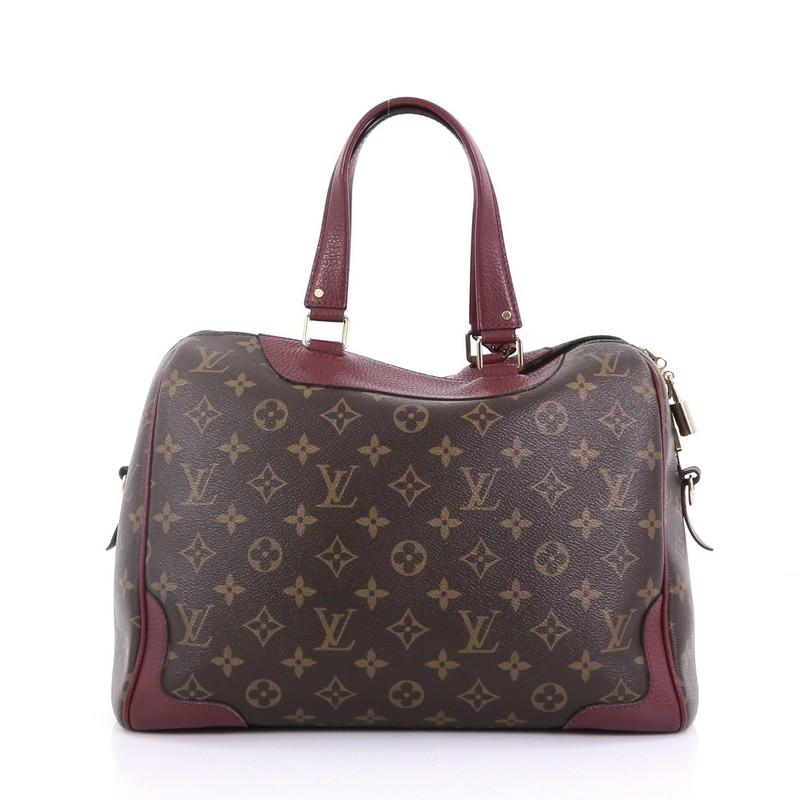 Louis Vuitton Retiro NM Handbag Monogram Canvas In Good Condition In NY, NY