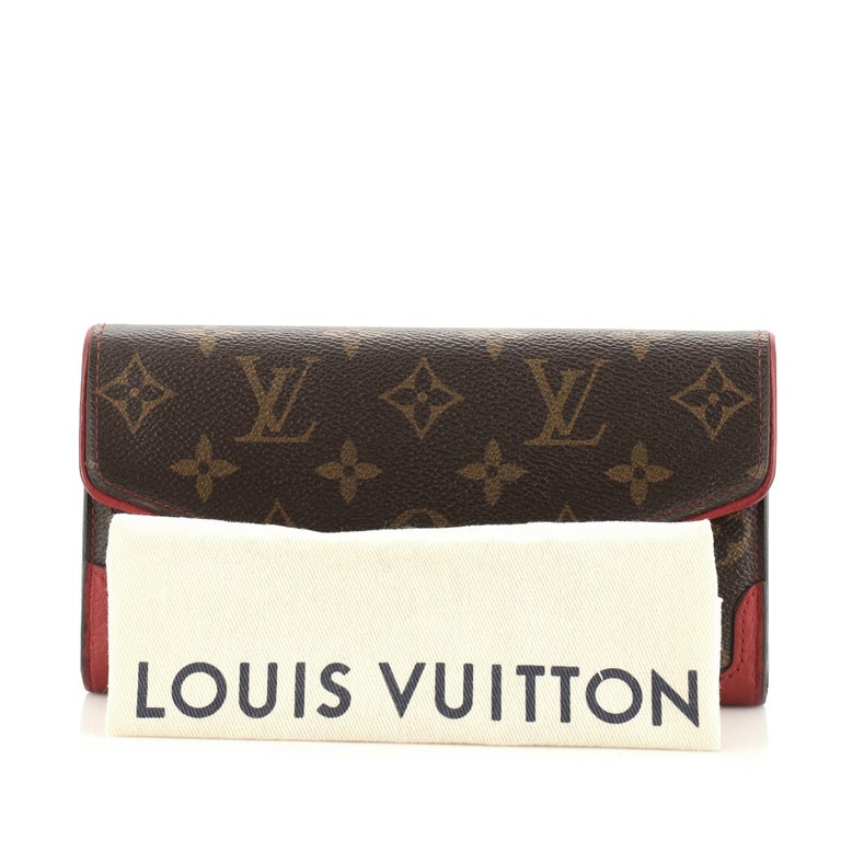 Louis Vuitton Retiro Sarah Wallet Monogram Canvas For Sale at 1stdibs