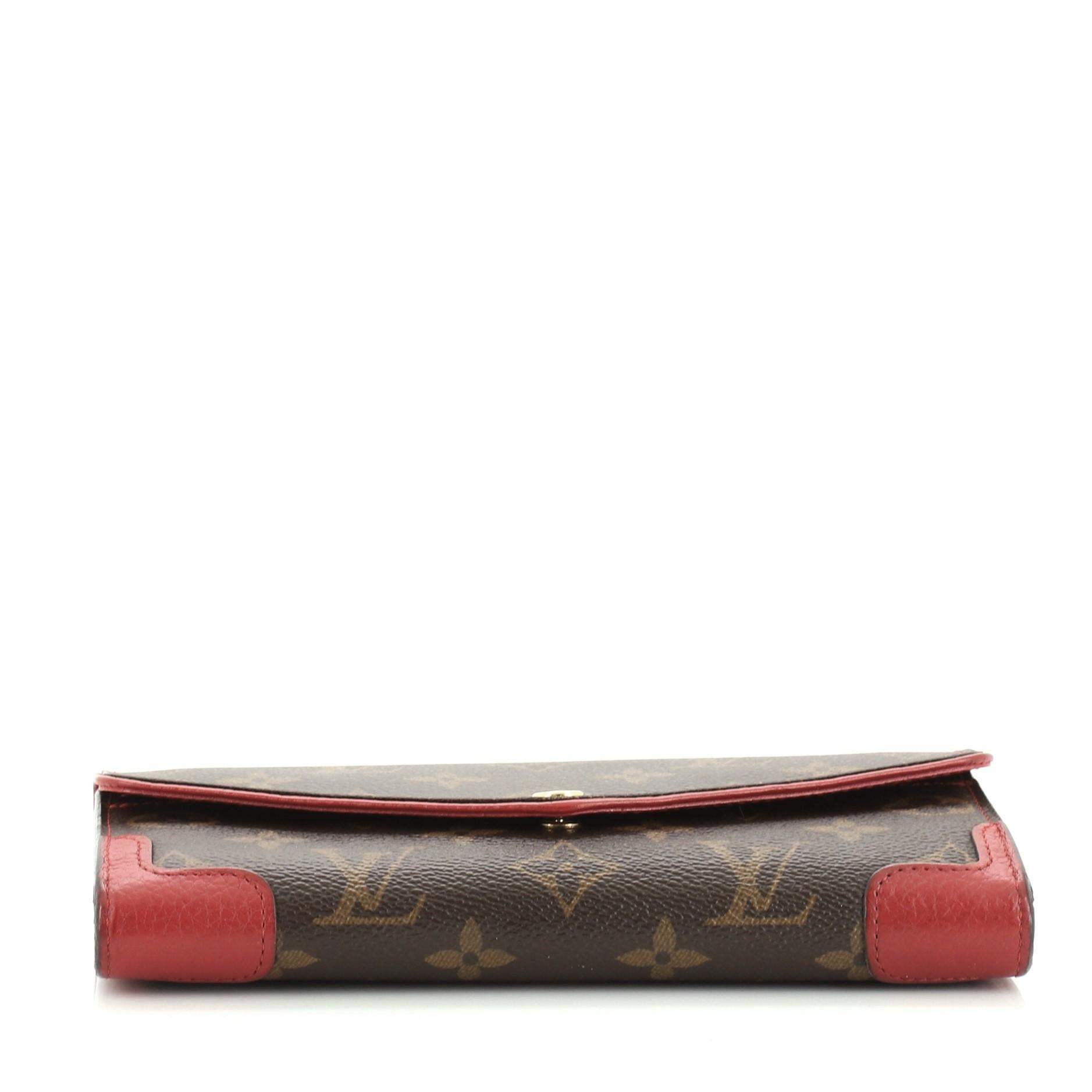 Women's or Men's Louis Vuitton Retiro Sarah Wallet Monogram Canvas