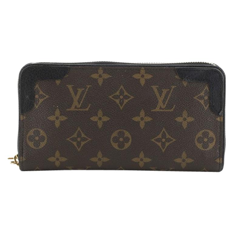 Louis Vuitton Retiro Zippy Wallet Monogram Canvas