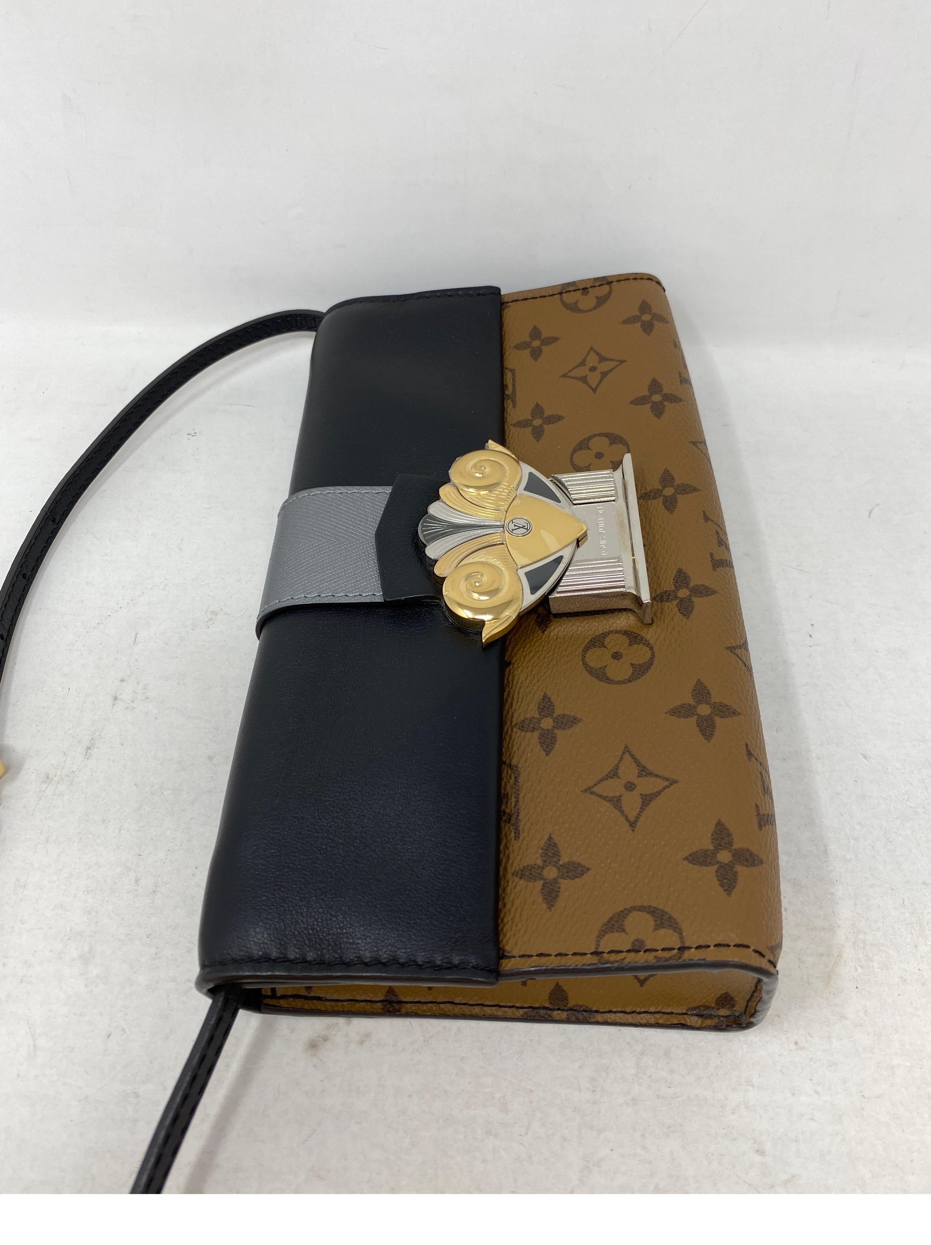 Women's or Men's Louis Vuitton Reverse Clutch Evening Bag