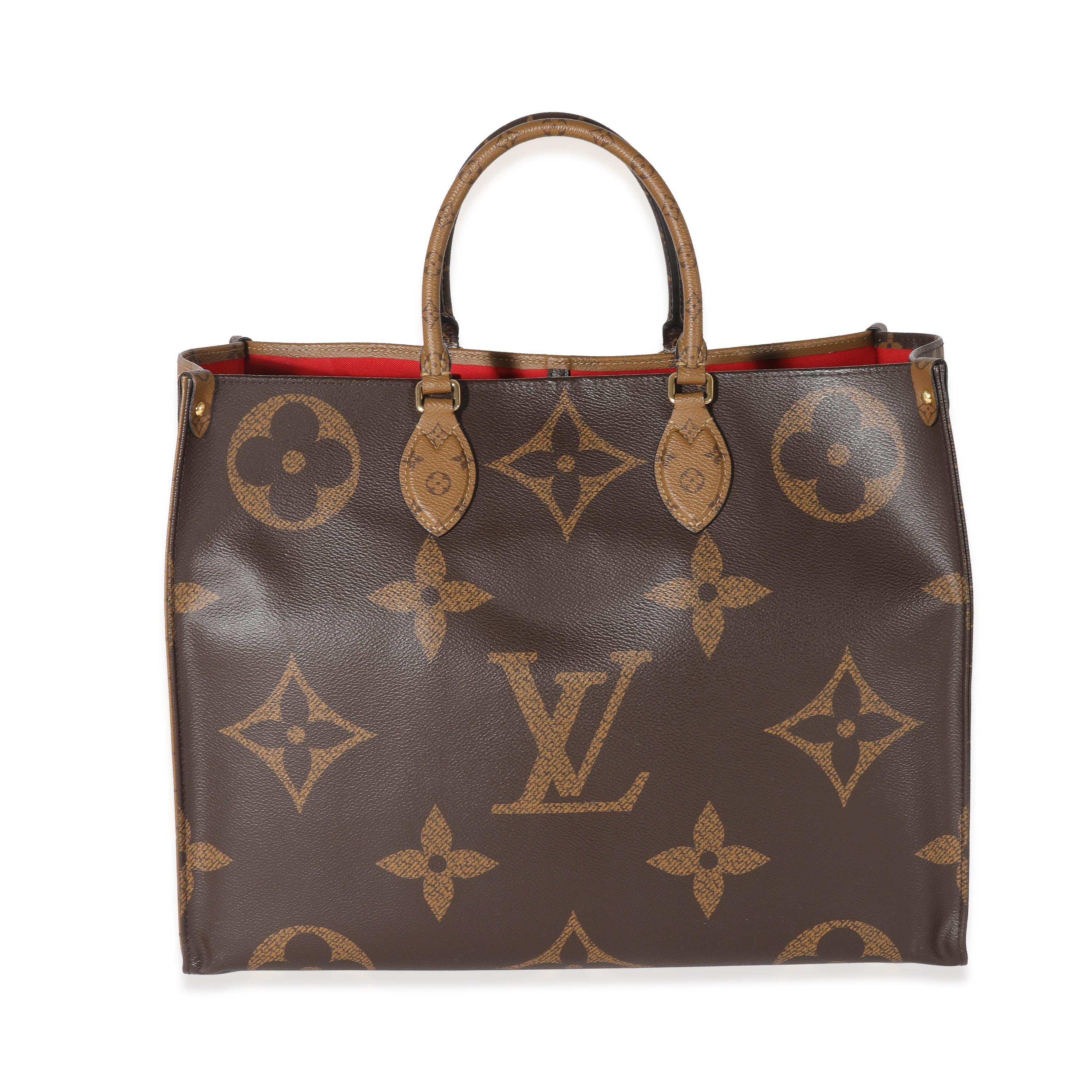 Louis Vuitton Reverse Giant Monogram Canvas OnTheGo GM For Sale 3