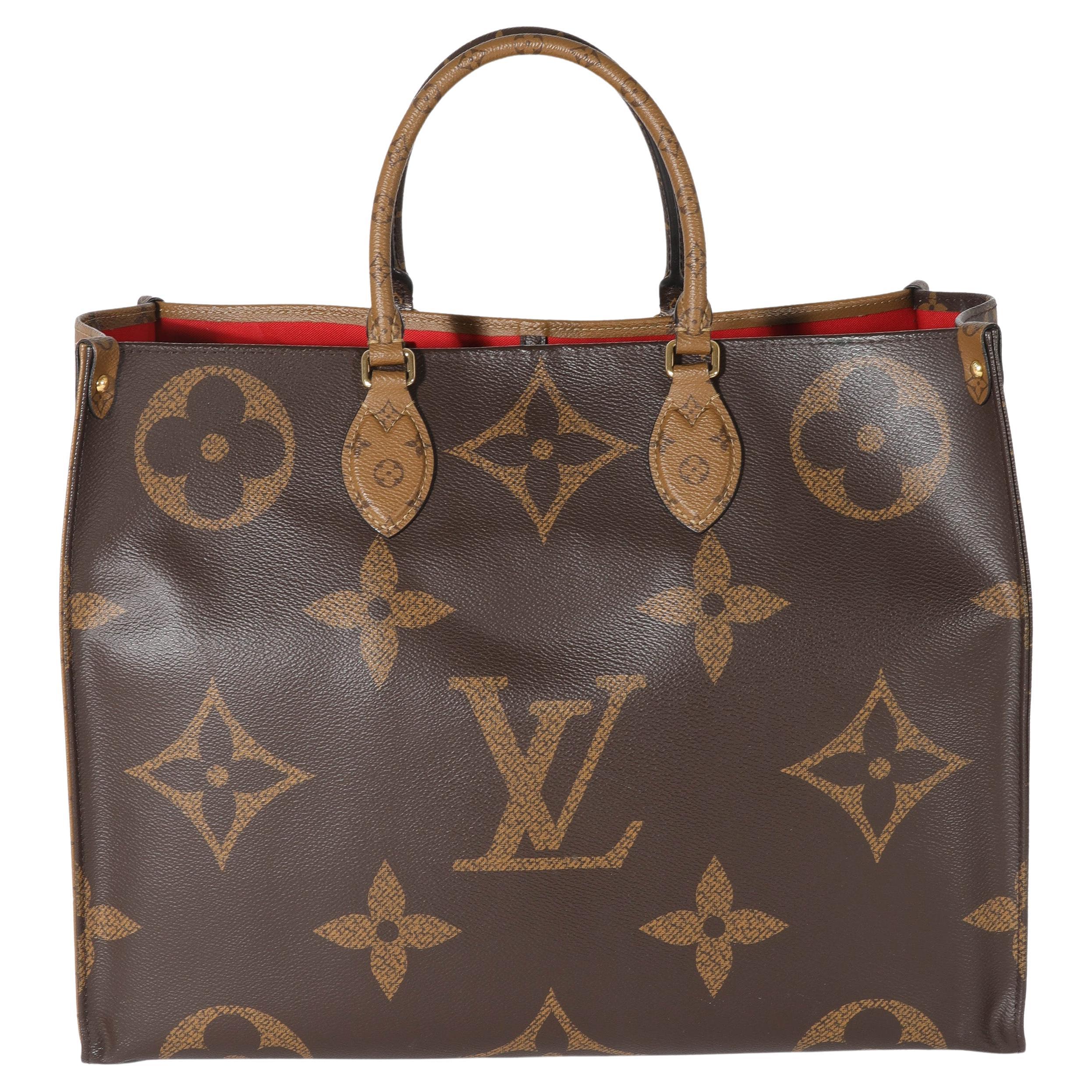 Louis Vuitton Reverse Giant Monogram Canvas OnTheGo GM For Sale