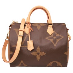 Louis Vuitton Reverse Giant Monogram Speedy Bandoulière 30 Shoulder Bag, 2019