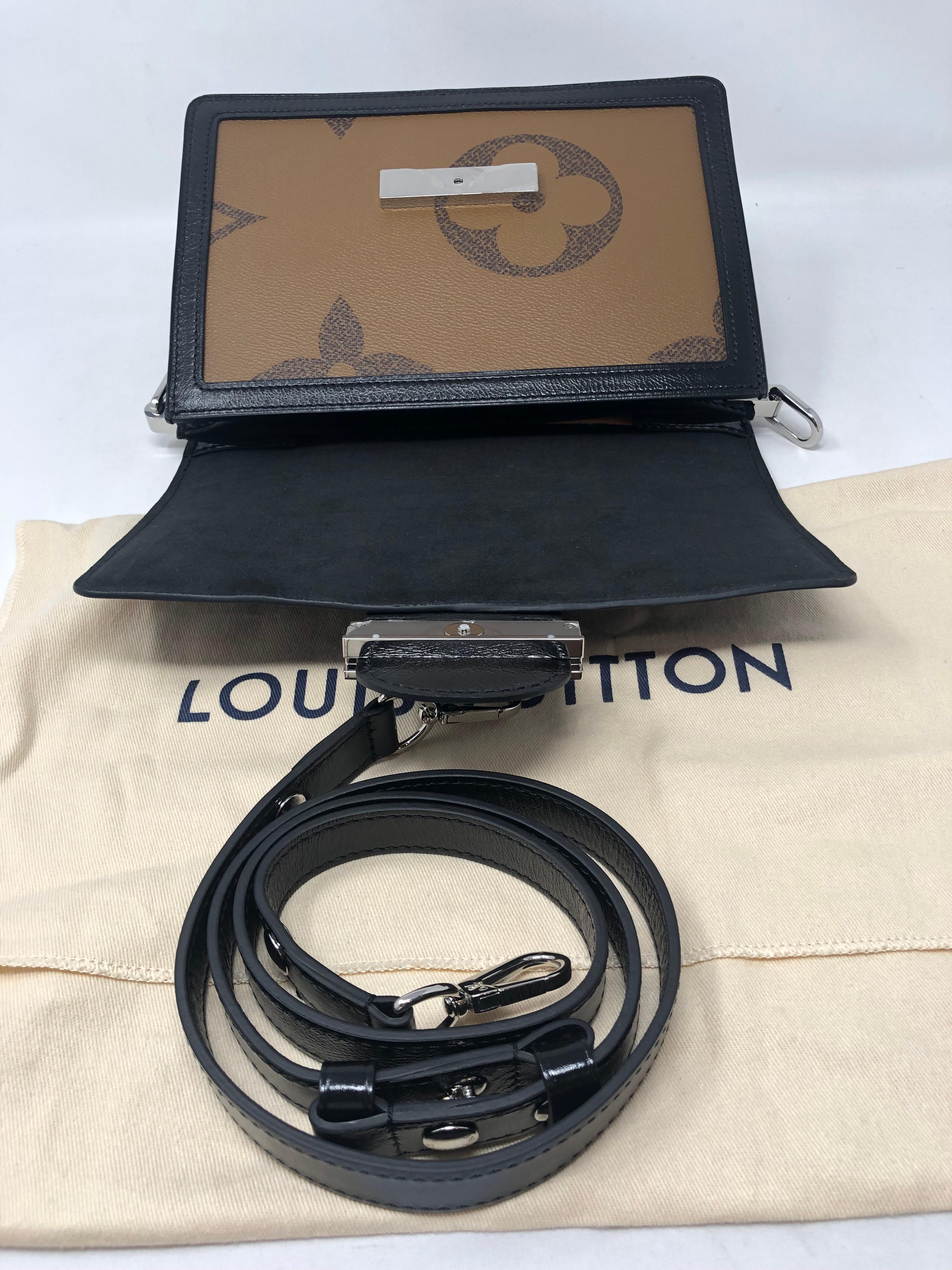 Louis Vuitton Reverse Mono Giant Dauphine MM Bag In New Condition In Athens, GA