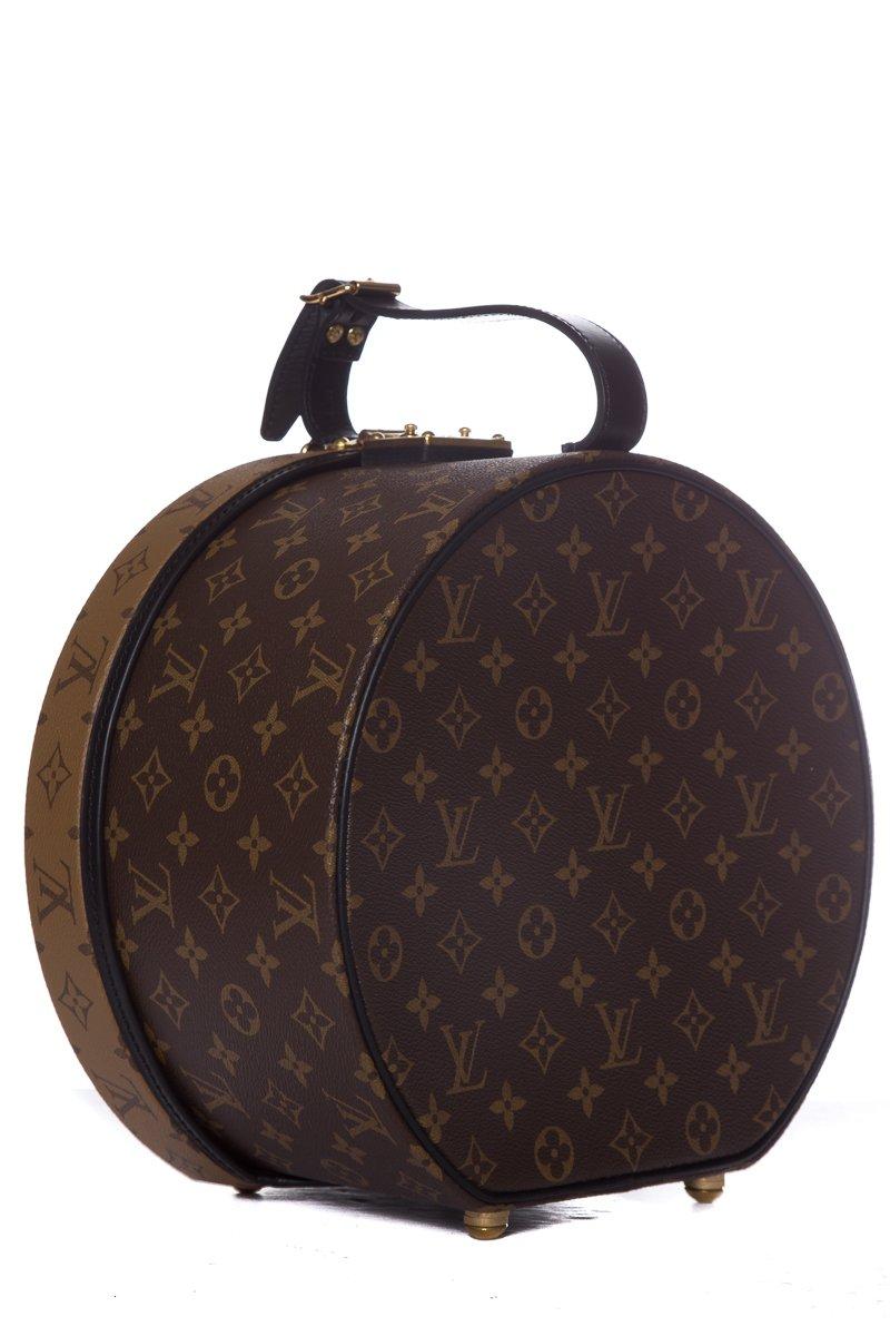 louis vuitton boite chapeau reverse monogram