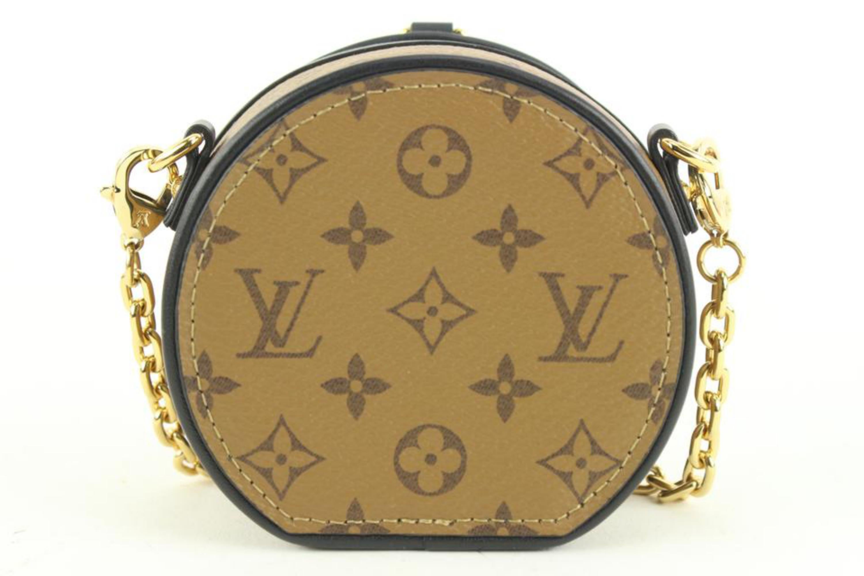 Louis Vuitton Reverse Monogramm Boite Chapeau-Halskette mit umgekehrtem Monogramm 4lv524a Damen im Angebot