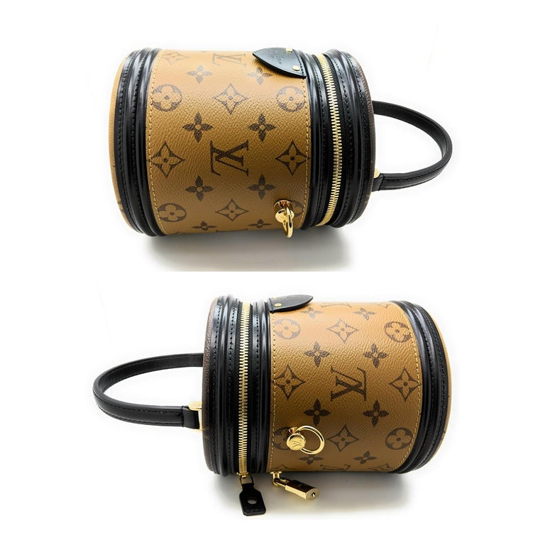 Túi đeo chéo cốp LV Louis Vuitton Cannes Bag of Reverse Monogram