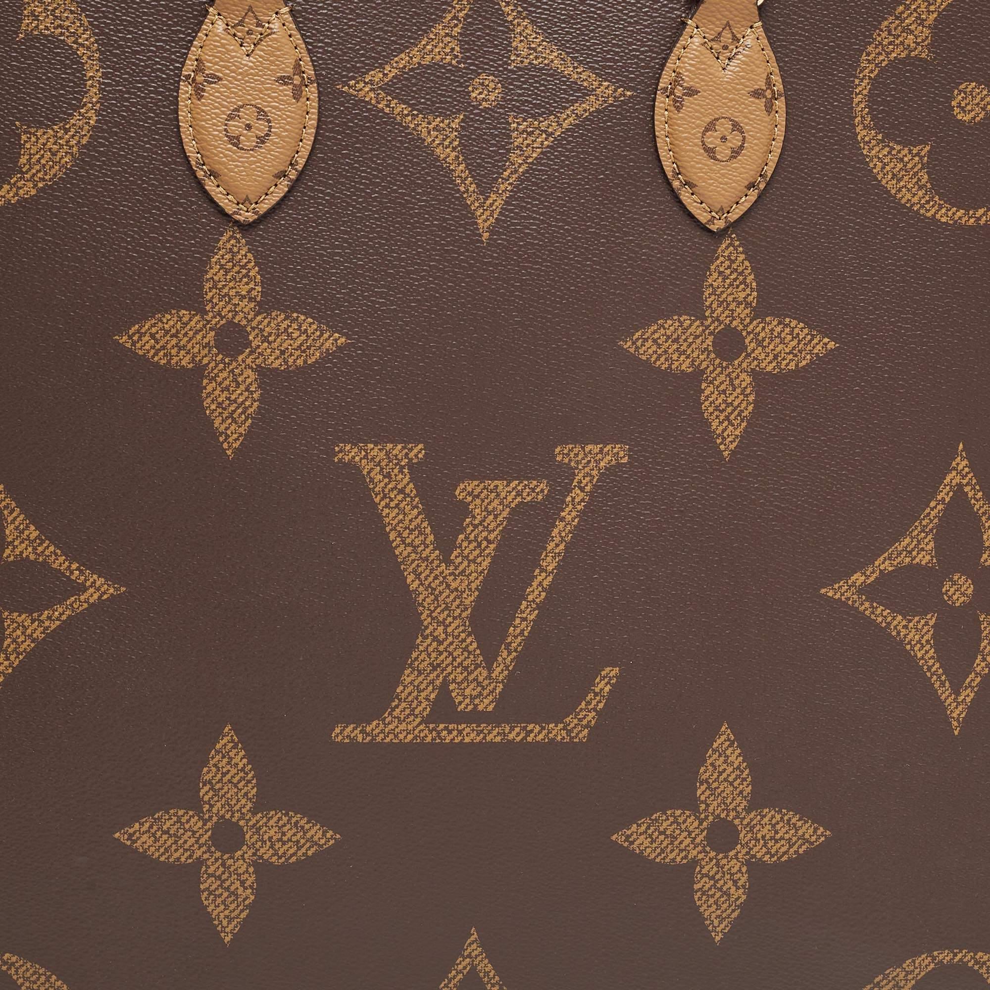 Louis Vuitton Reverse Monogram Canvas Giant Onthego GM Bag 6