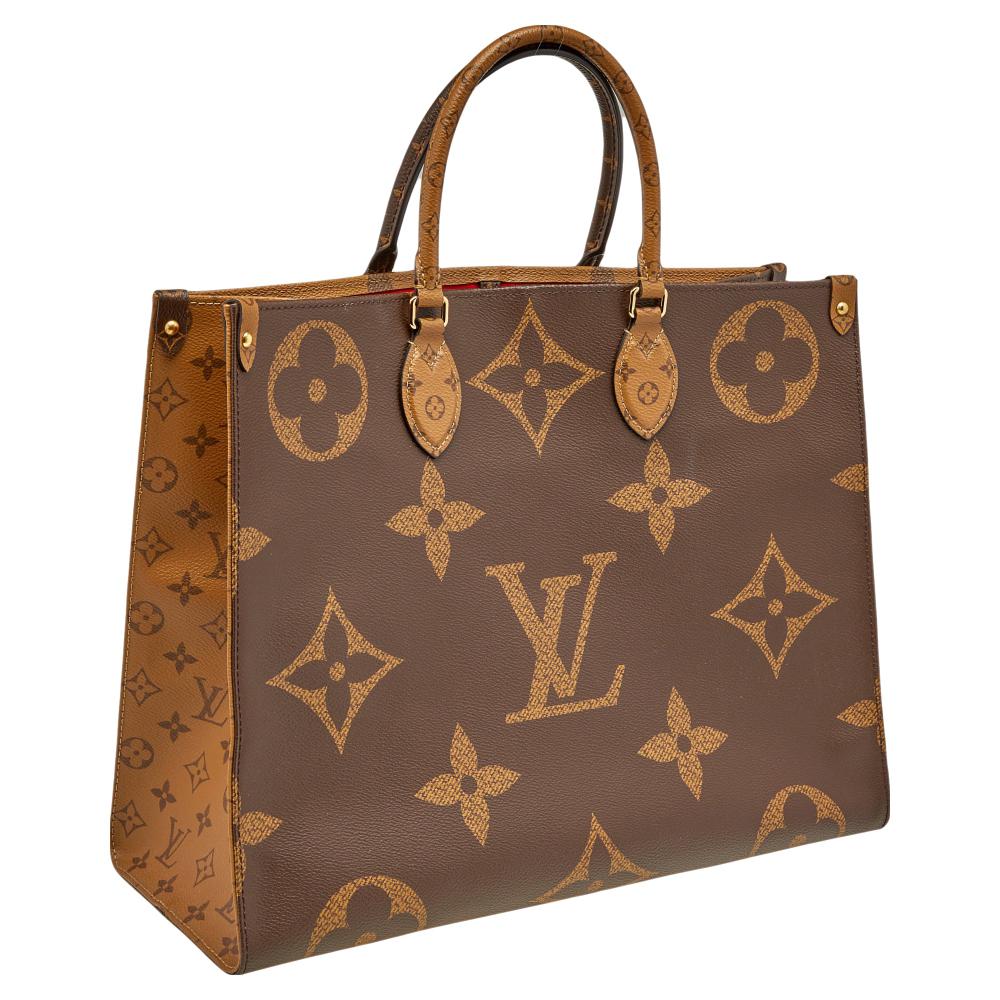 louis vuitton reverse monogram tote