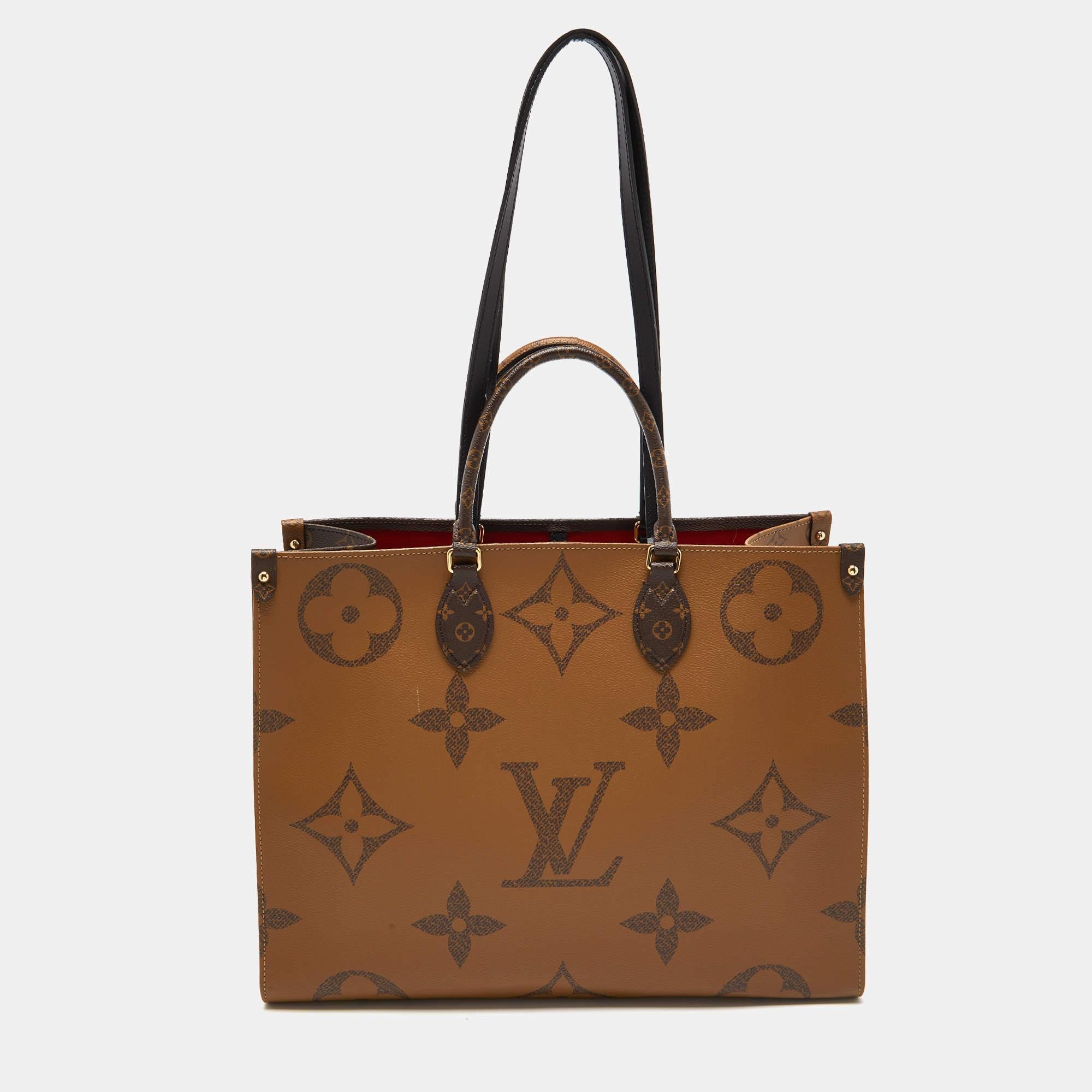 Louis Vuitton Reverse Monogram Canvas Giant Onthego GM Bag 3