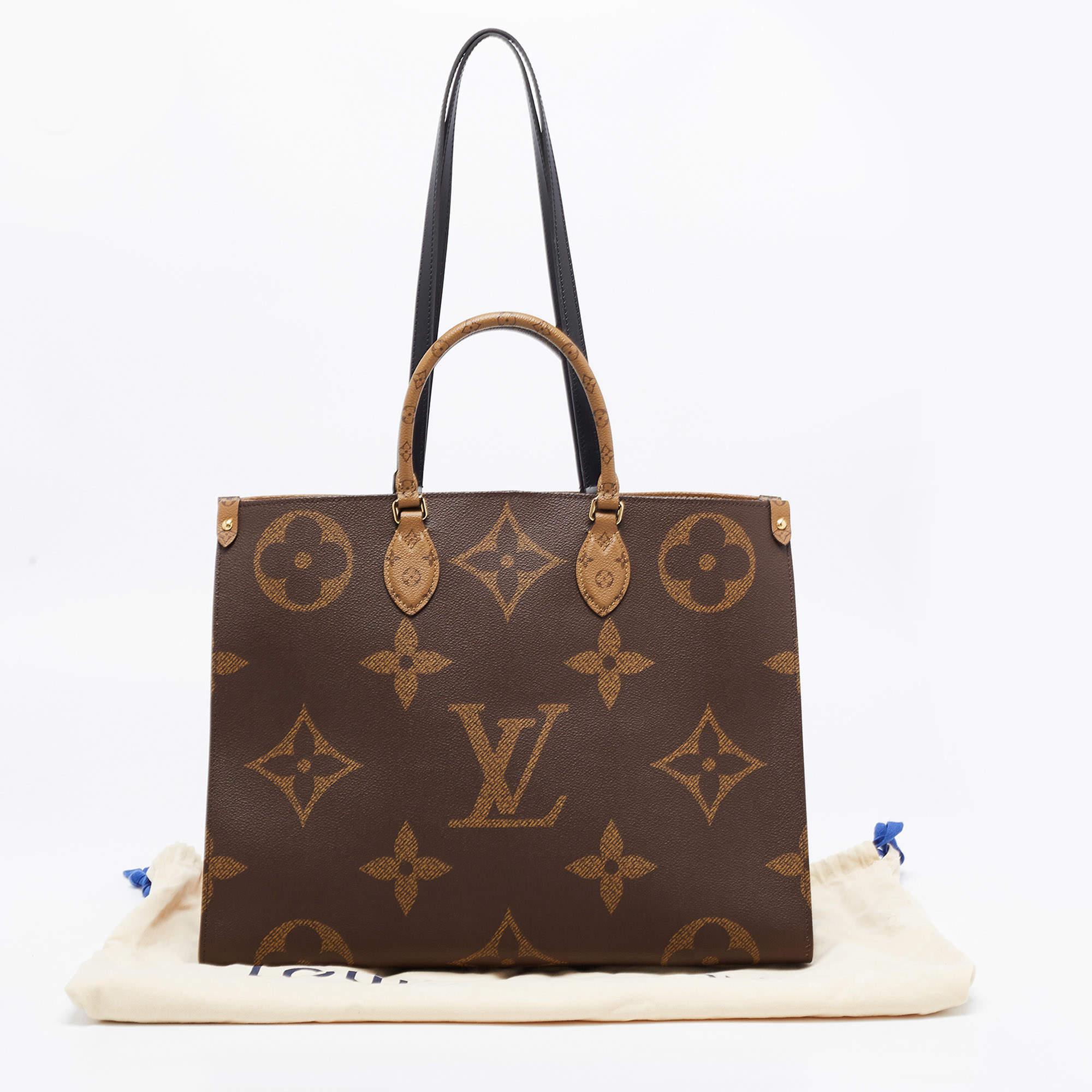Louis Vuitton Reverse Monogram Canvas Giant Onthego GM Bag 5