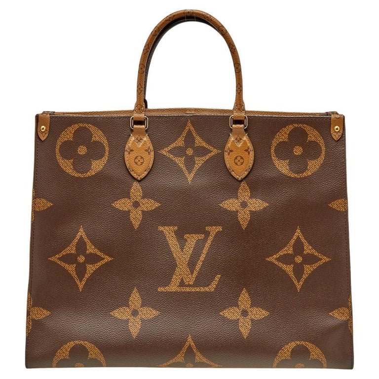 Louis Vuitton Limited Edition Giant Monogram Onthego GM in Red and