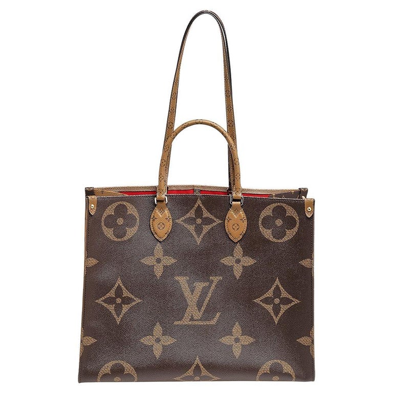 Louis Vuitton Monogram Canvas and Black Calfskin Leather Egg Bag at 1stDibs