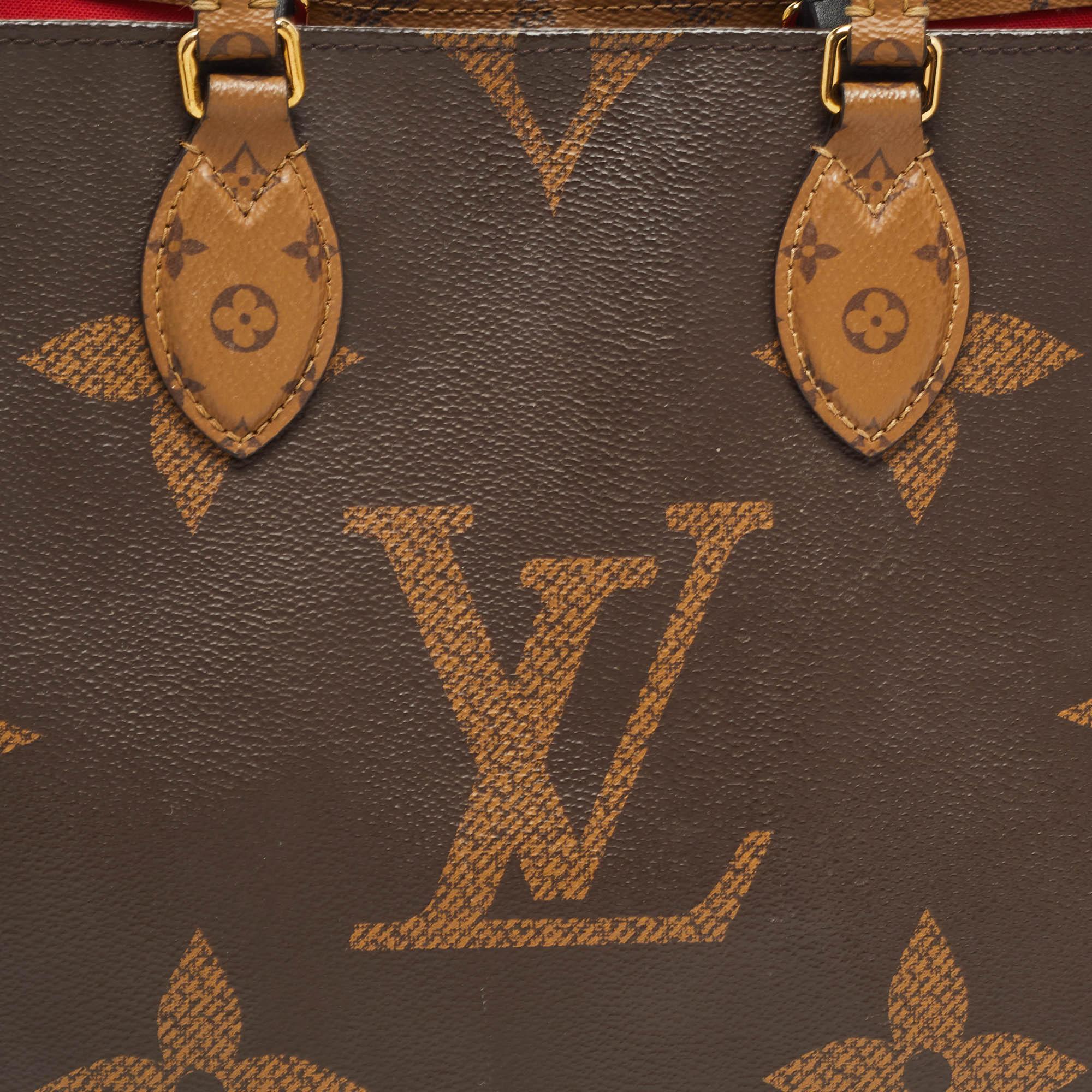 Louis Vuitton Reverse Monogram Canvas Giant Onthego MM Bag 2