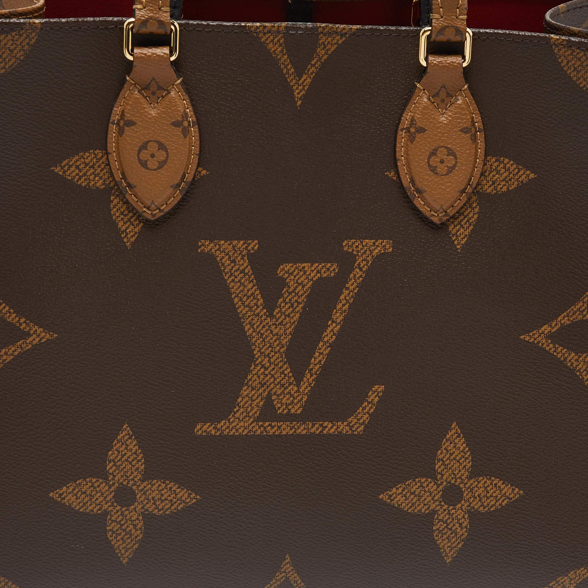 Louis Vuitton Reverse Monogram Canvas Giant Onthego MM Bag 3