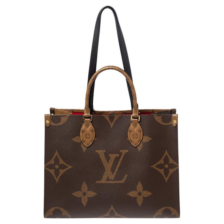 Louis Vuitton Monogram Giant Reverse OnTheGo GM - Brown Totes, Handbags -  LOU795167
