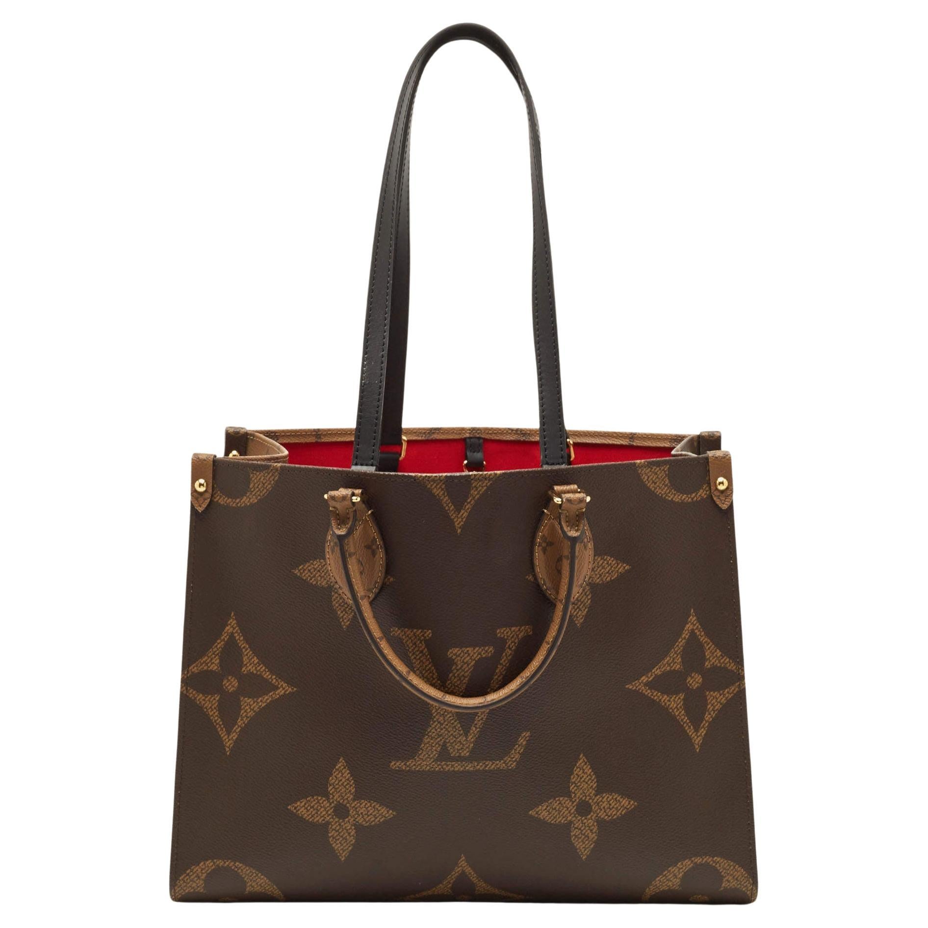 Louis Vuitton Reverse Monogram Giant Canvas Speedy Bandouliere 30 Bag at  1stDibs