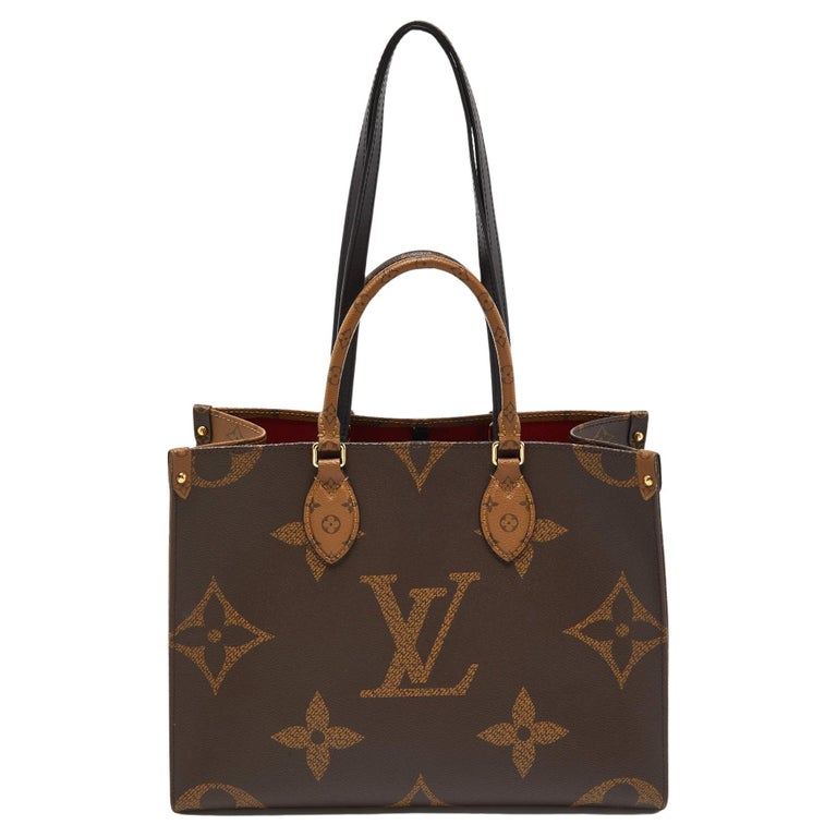 Louis Vuitton Onthego MM Monogram Black Pink Flower Limited Edition Flap  Bag