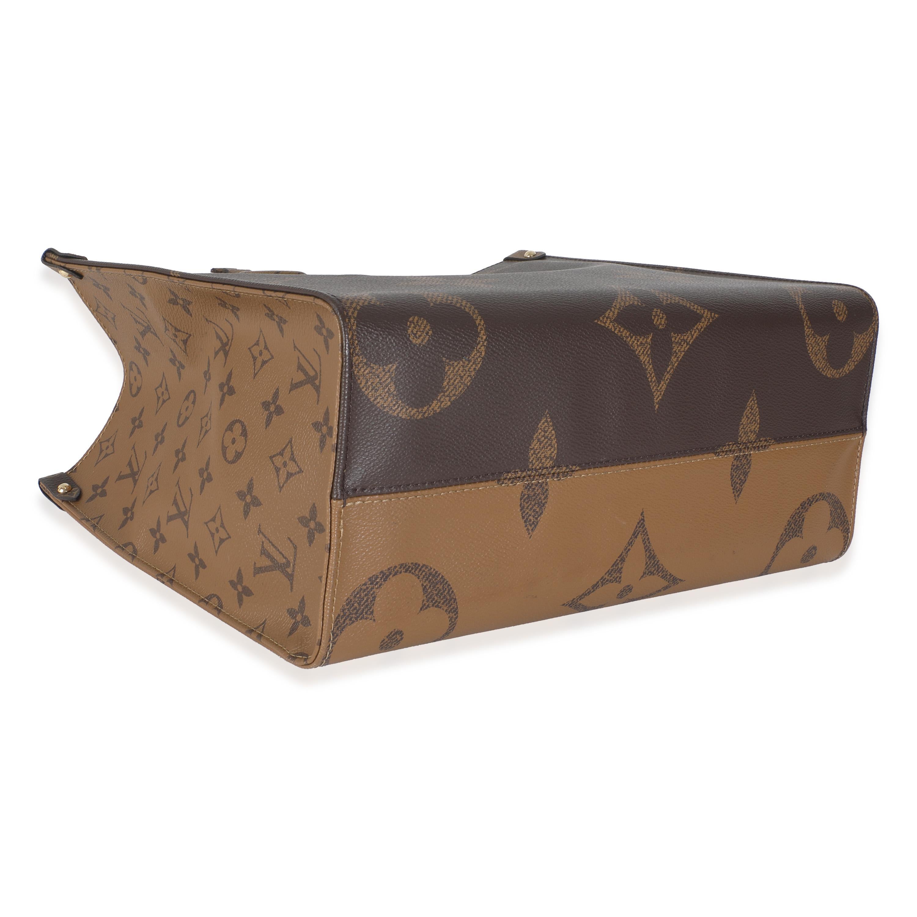 Monogrammiertes Onthego MM von Louis Vuitton aus Segeltuch im Angebot 1