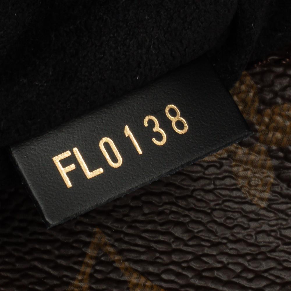 Black Louis Vuitton Reverse Monogram Canvas Square Bag