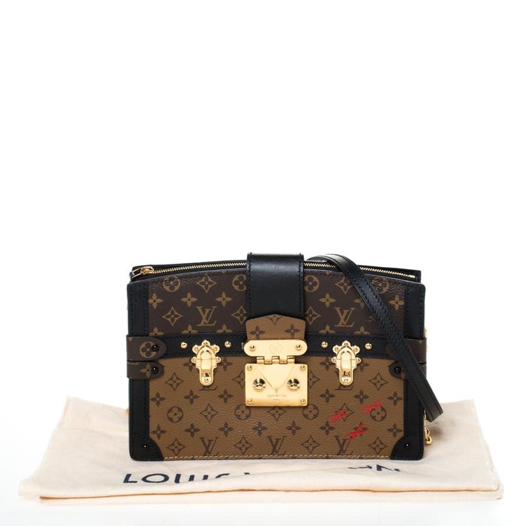 Louis Vuitton Reverse Clutch Evening Bag at 1stDibs