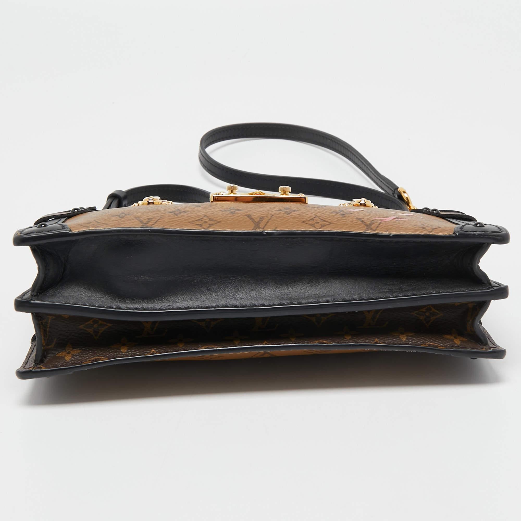 Louis Vuitton Reverse Monogram Canvas Trunk Clutch Bag 1