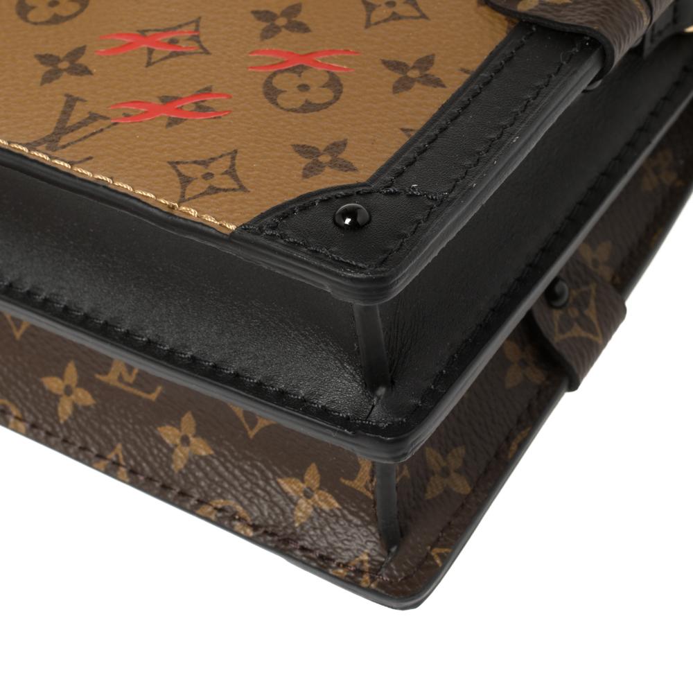 Louis Vuitton Reverse Monogram Canvas Trunk Clutch Bag 3