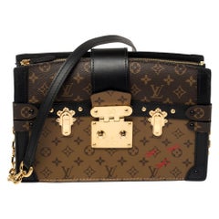 Louis Vuitton Reverse Monogram Canvas Trunk Clutch Bag