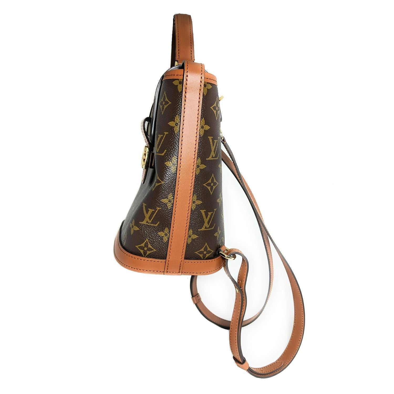 Louis Vuitton Reverse Monogram Dauphine Backpack PM at 1stDibs 1105713500 G82 LV Dauphine Backpack PM 3 master