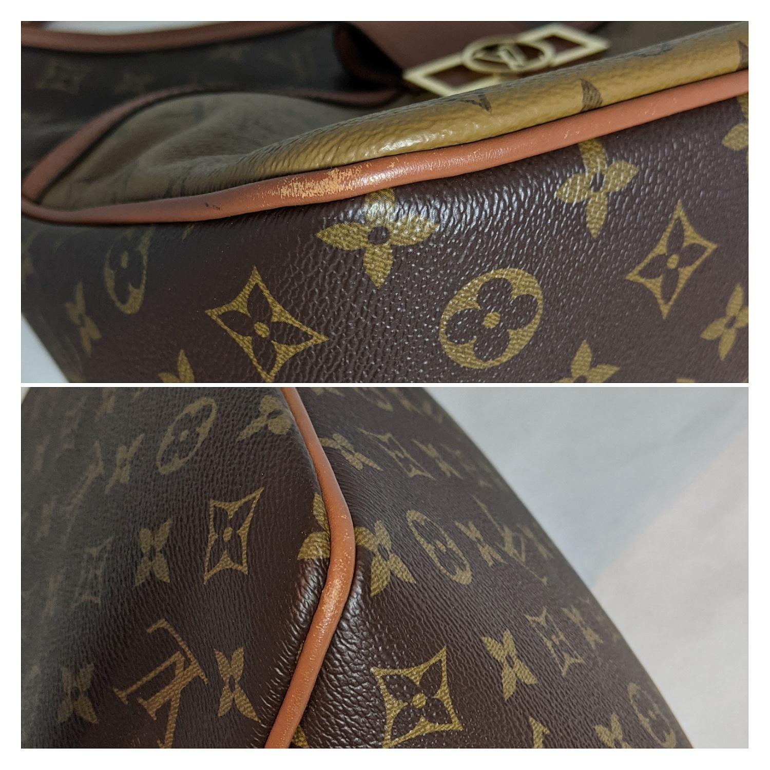 Women's Louis Vuitton Reverse Monogram Dauphine Hobo