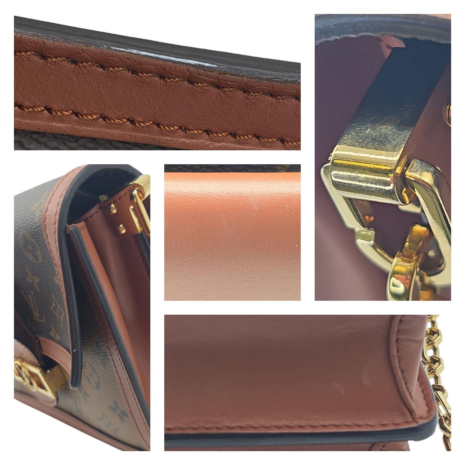 Louis Vuitton Reverse Monogram Dauphine MM For Sale 5