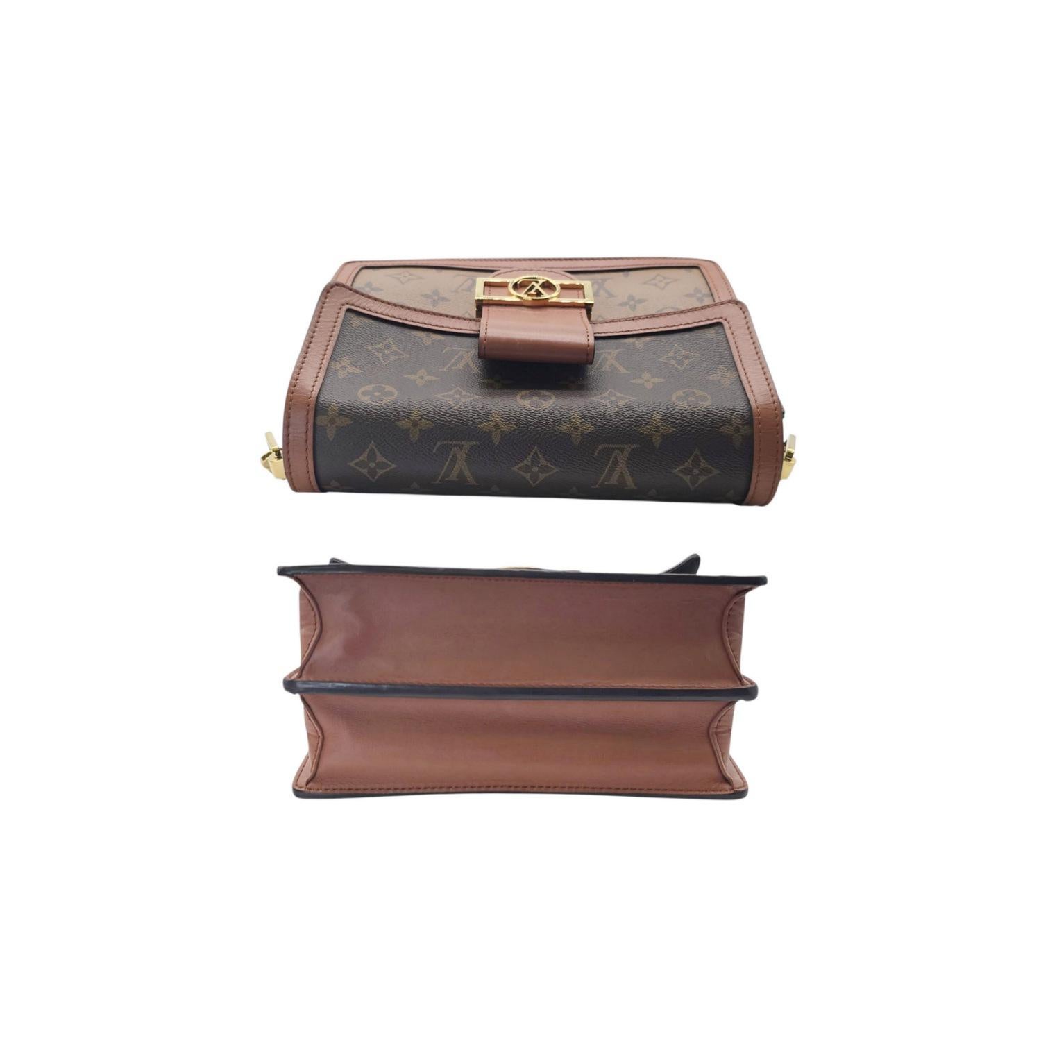 Louis Vuitton Reverse Monogram Dauphine MM For Sale 1