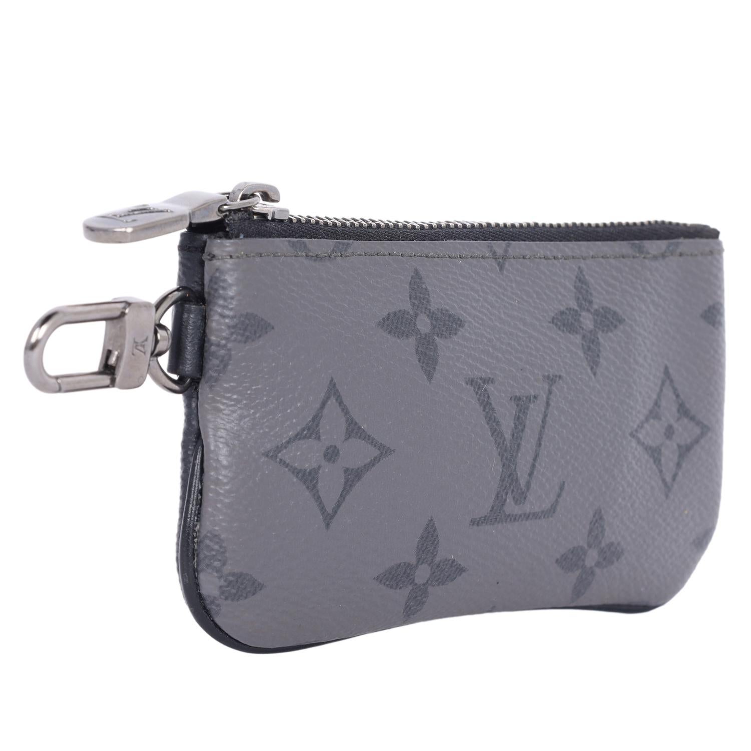 Louis Vuitton Reverse Monogram Eclipse Trio Messenger Key Pouch For Sale 2