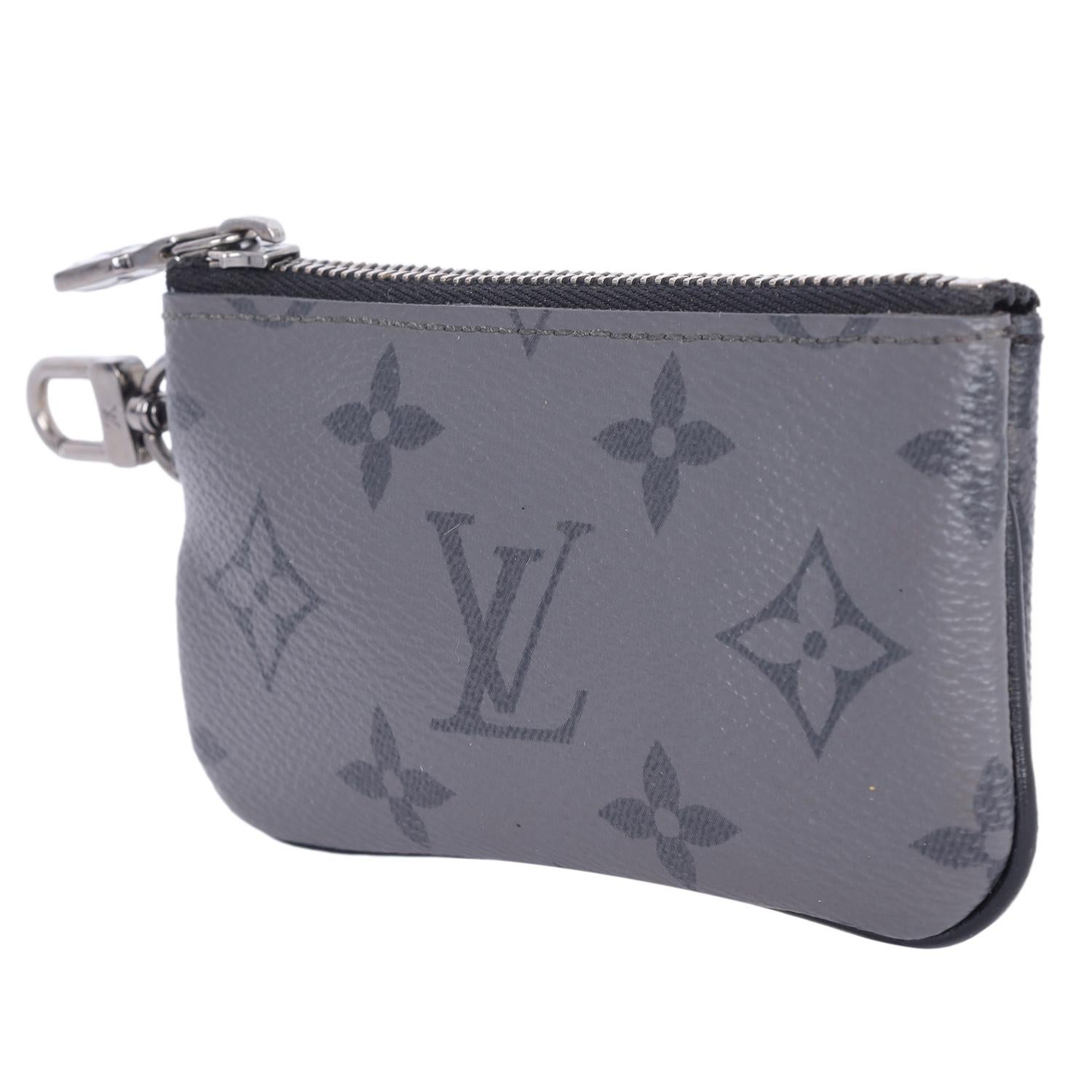 Louis Vuitton Reverse Monogram Eclipse Trio Messenger Key Pouch For Sale 3