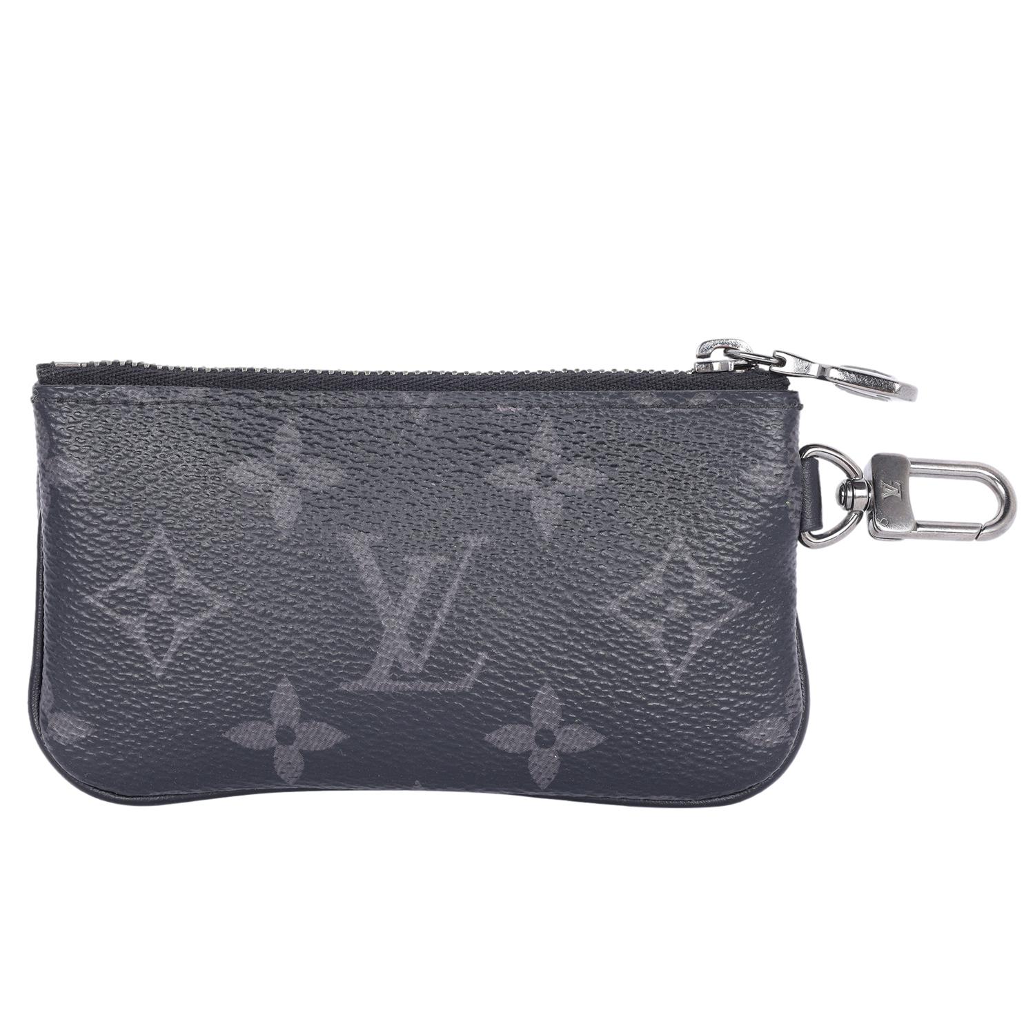 Louis Vuitton Reverse Monogram Eclipse Trio Messenger Key Pouch For Sale 4