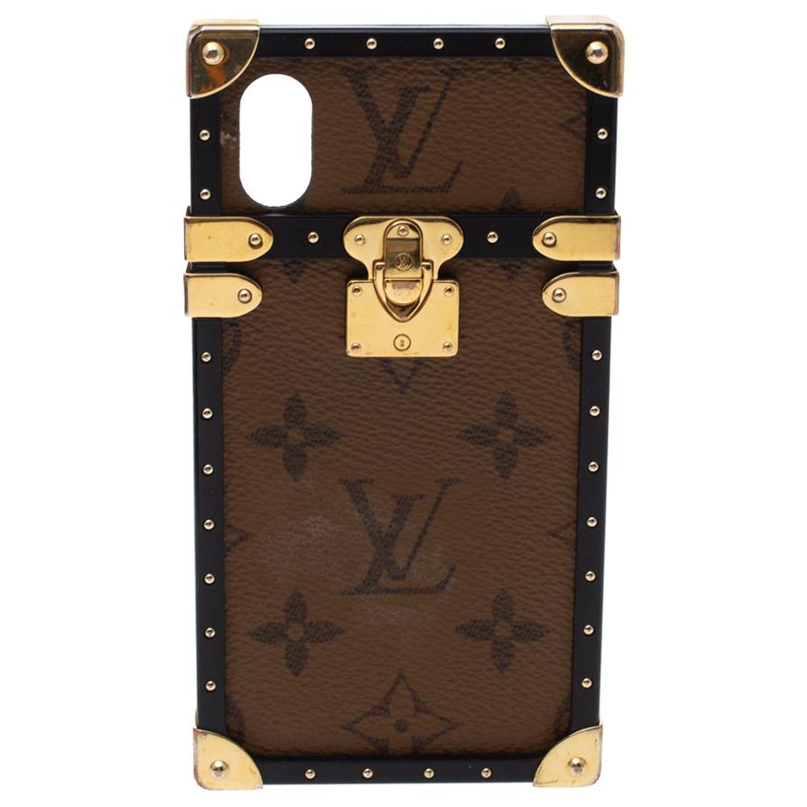 Louis Vuitton Reverse Monogram Eye-Trunk iPhone X Case