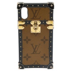 Louis Vuitton Reverse Monogram Eye-Trunk iPhone X Case