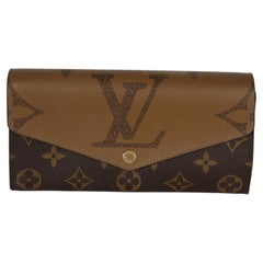 Louis Vuitton Reverse Monogram Giant Canvas Sarah Wallet