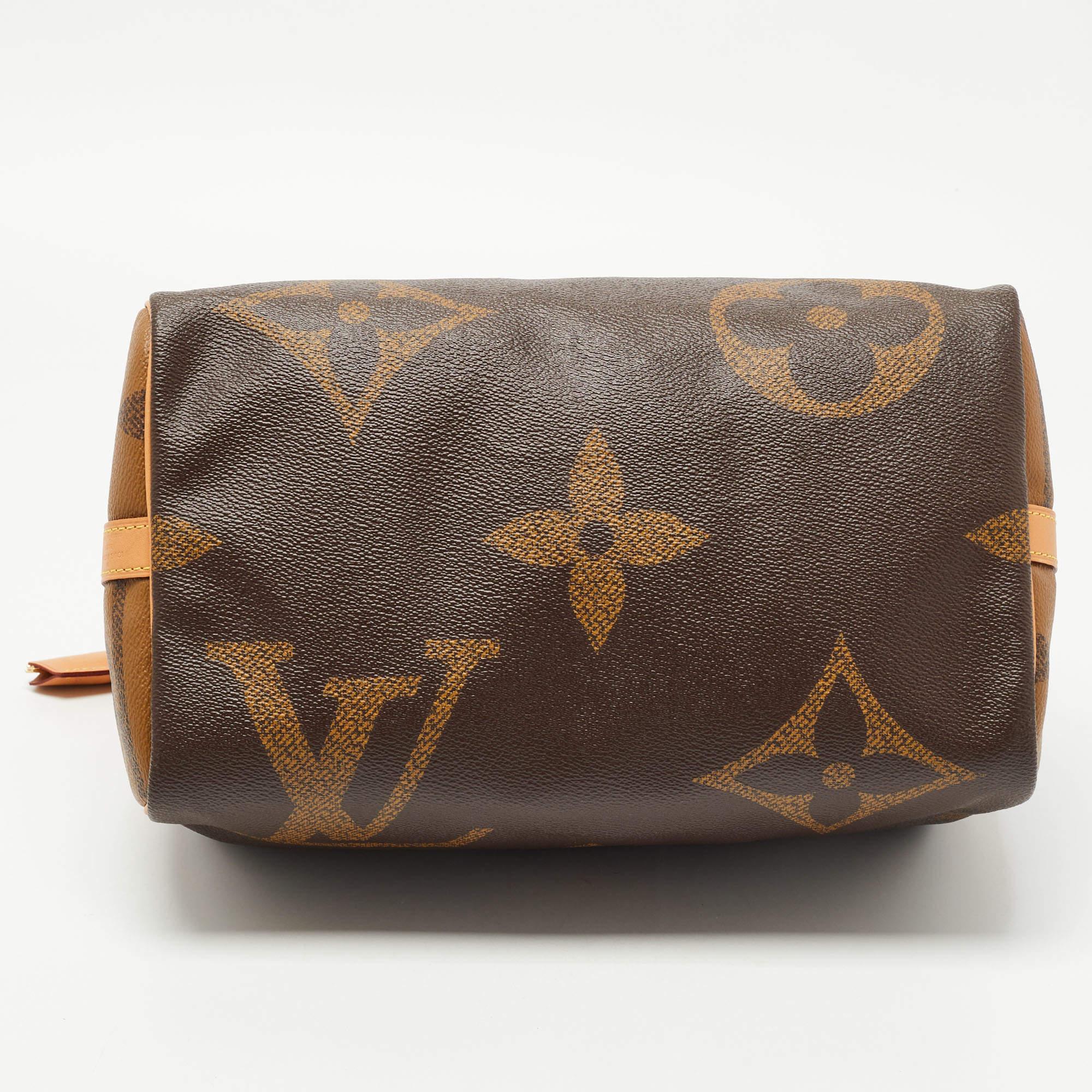 Louis Vuitton Reverse Monogram Giant Canvas Speedy Bandouliere 30 Bag 1