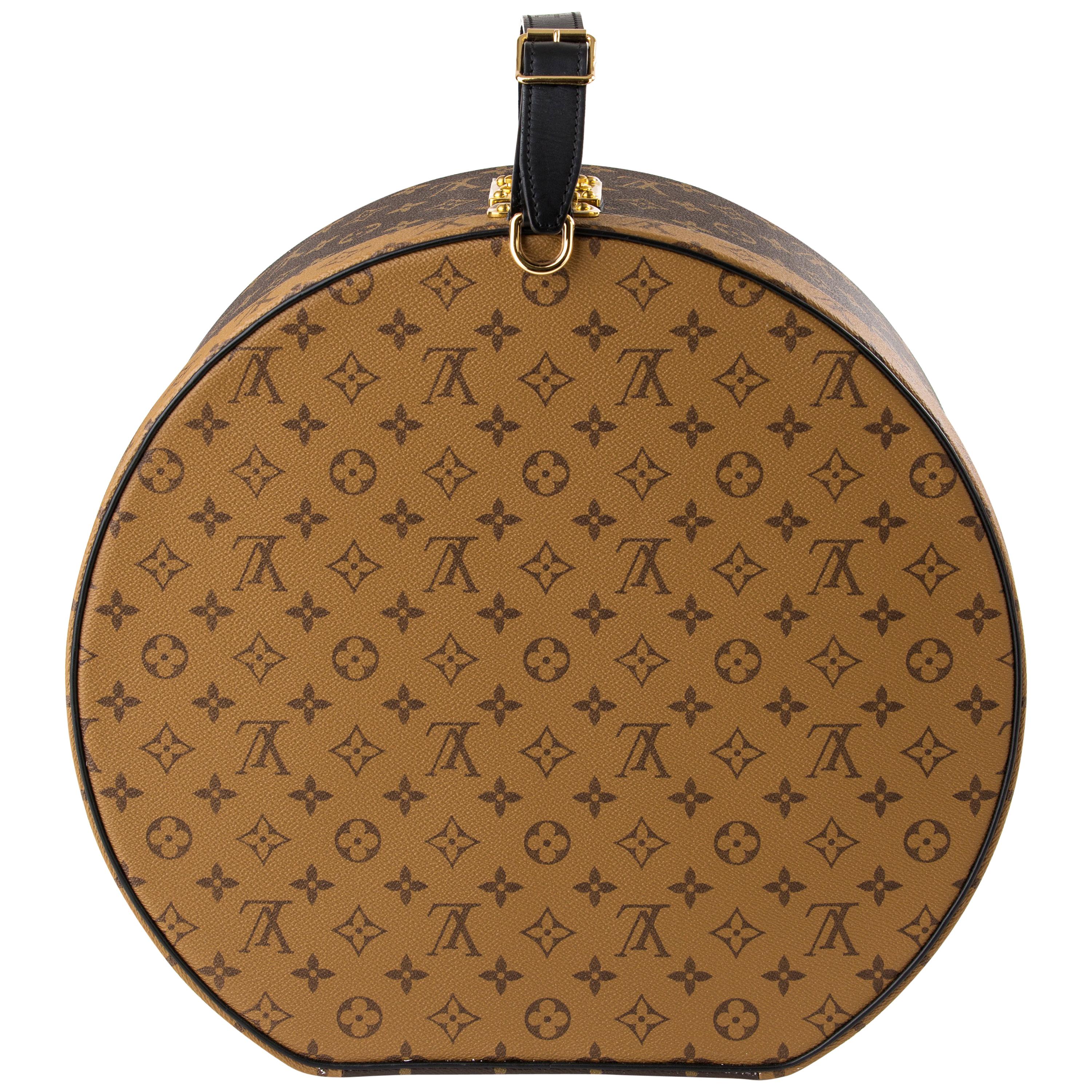 Louis Vuitton Reverse Monogram Hat Box 40 For Sale
