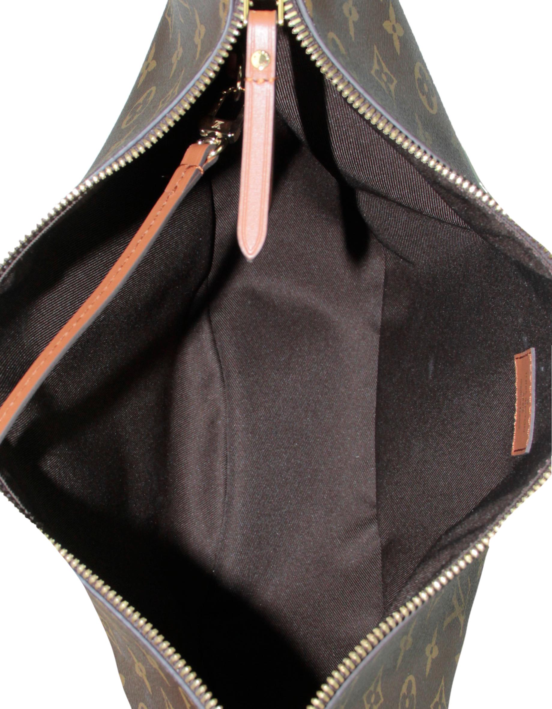 Louis Vuitton Reverse Monogram Loop Hobo Bag w/ Strap 1