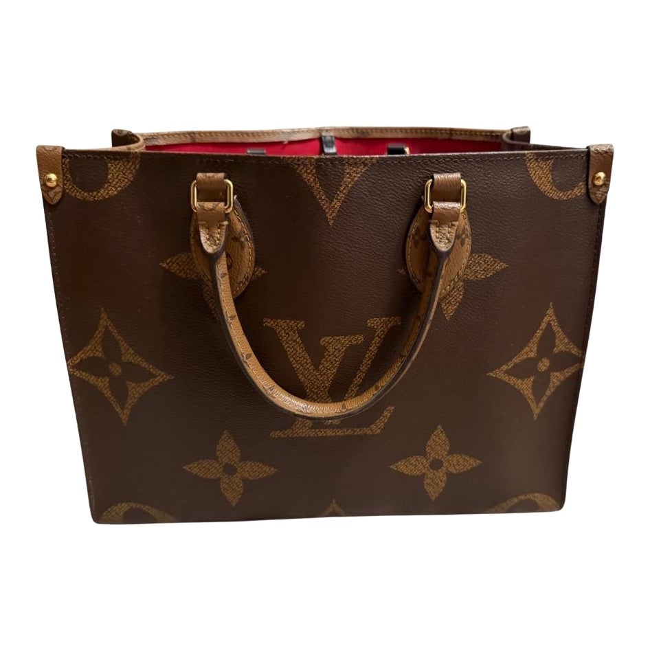 Louis Vuitton Reverse Monogram Onthego MM Tote Bag/Handbag