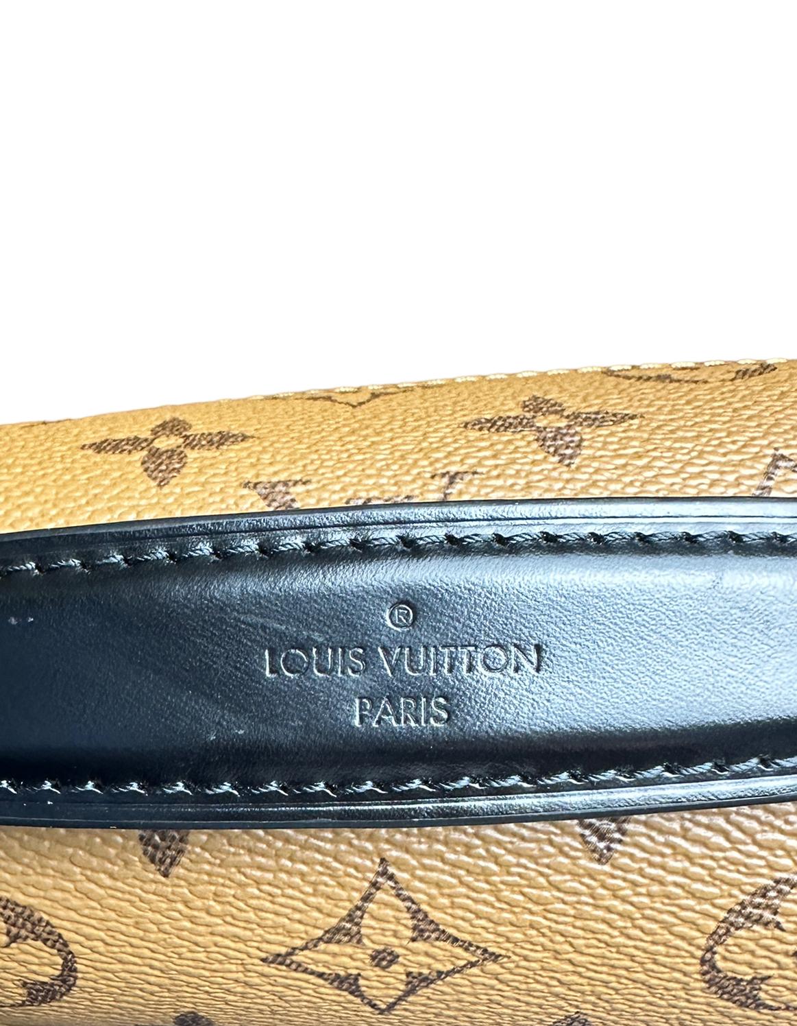 Louis Vuitton Reverse Monogram Pochette Metis Messenger Bag For Sale 4