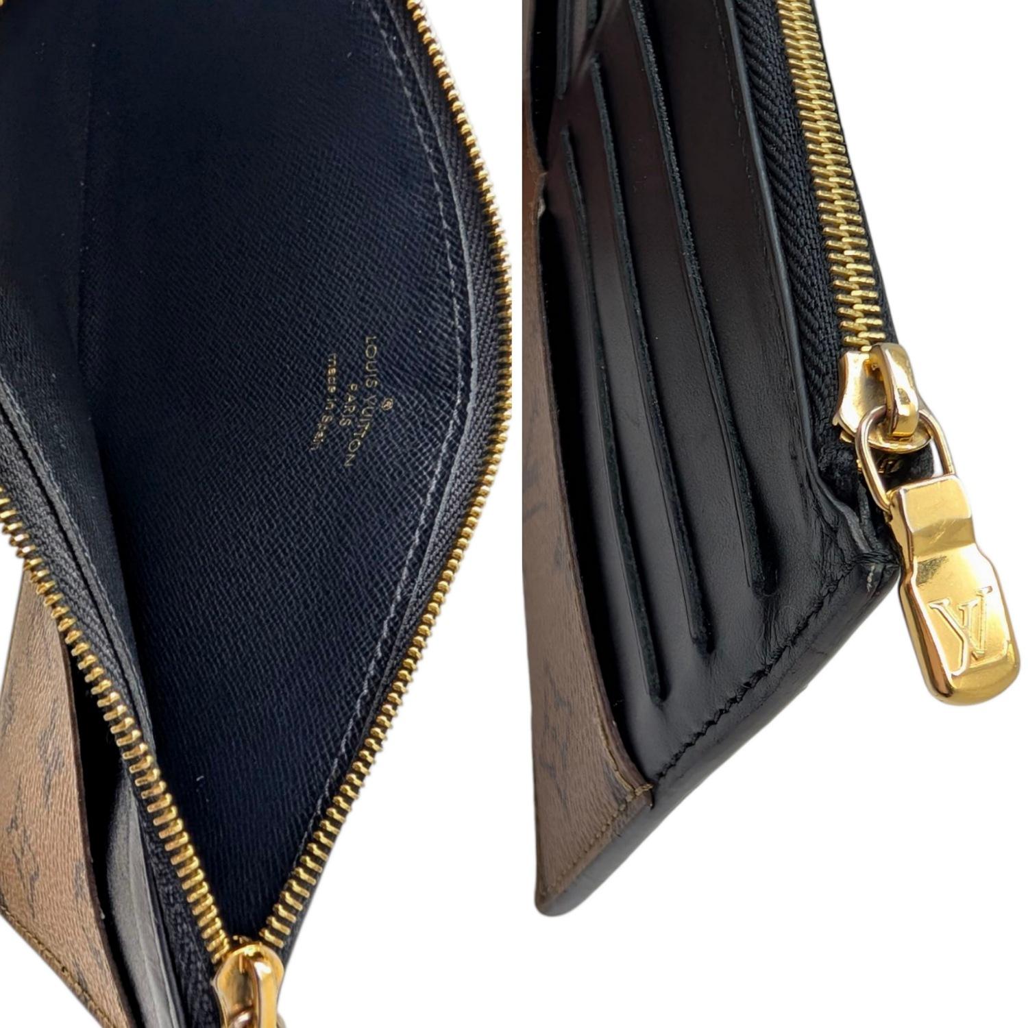 Louis Vuitton Reverse Monogram Slim Purse For Sale 5