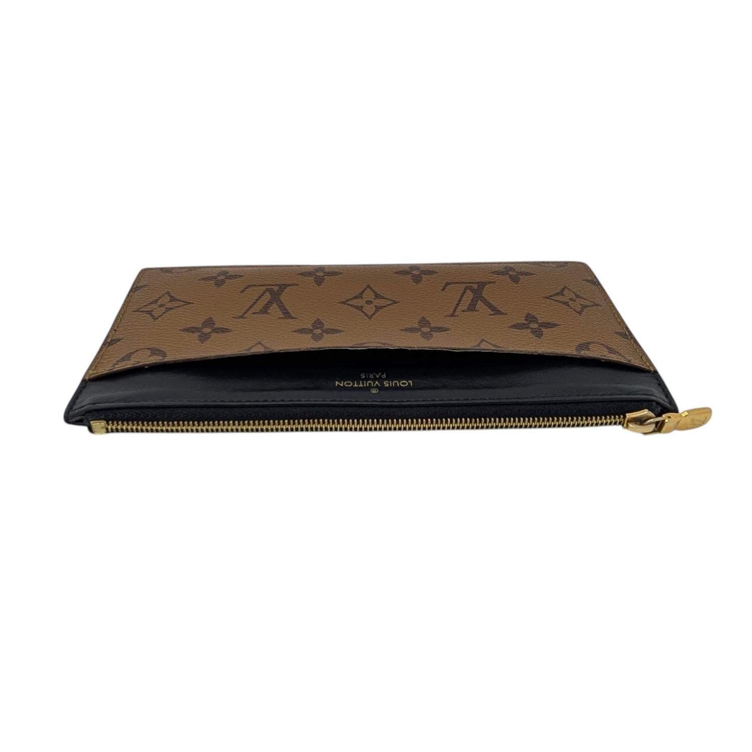Louis Vuitton Reverse Monogram Slim Purse For Sale 1